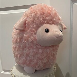 Pink Plush Sheep Toy